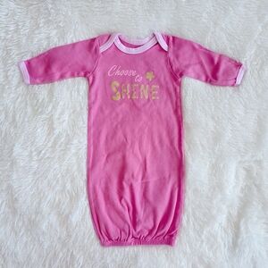 Luvable Friends Baby Girls Cotton Sleeper Gown